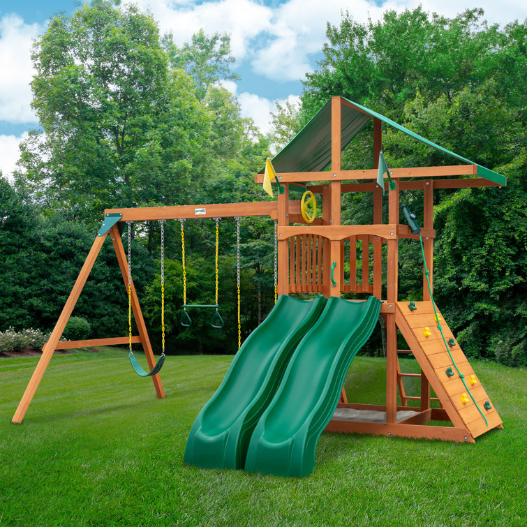 Gorilla Playsets Avalon Swing Set & Reviews Wayfair